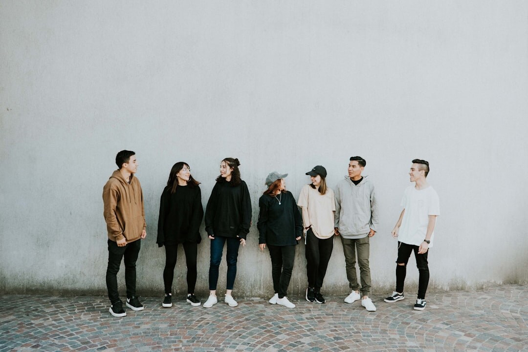diverse group of young performers