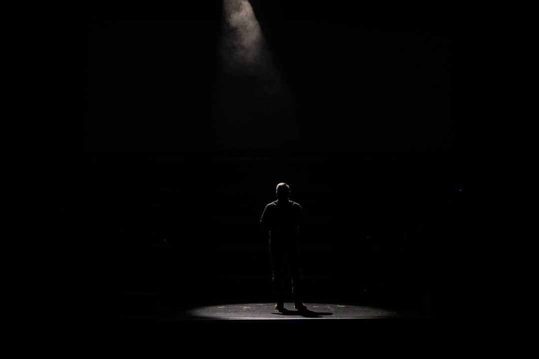 actor on stage