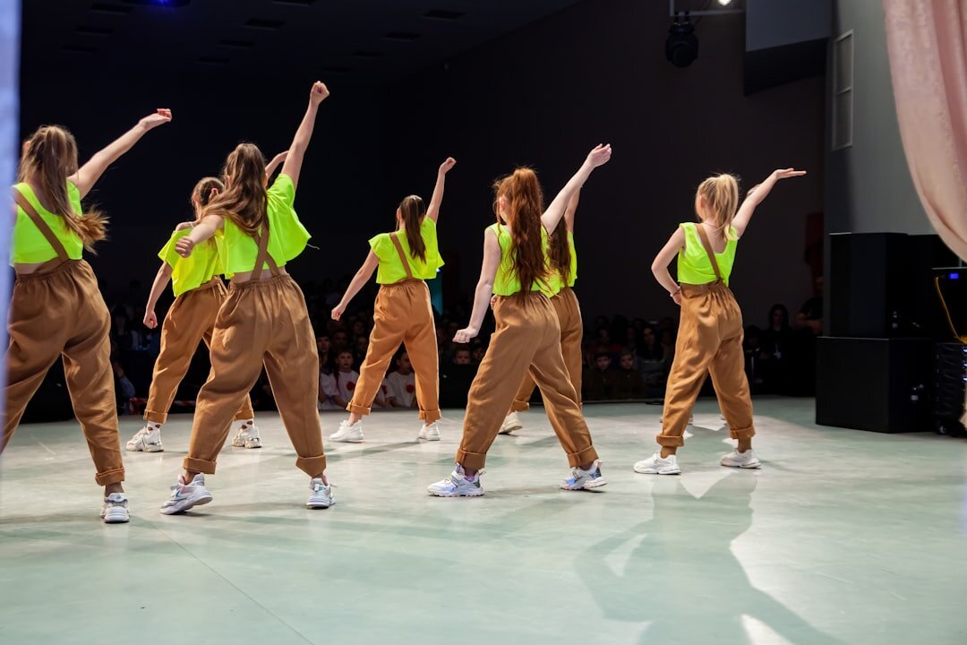 young talent auditioning